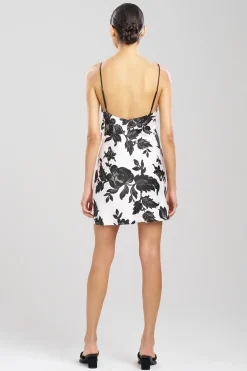 Natori Chemises-Mantilla V-Neck Lace Applique Chemise