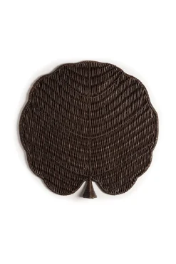 Natori Home Accents-Maranao Circle Leaf Tray