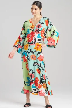 Natori Caftans|Caftan Dresses-Marbella Zip Caftan