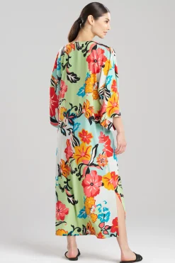 Natori Caftans|Caftan Dresses-Marbella Zip Caftan