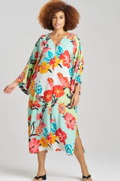 Natori Caftans|Caftan Dresses-Marbella Zip Caftan