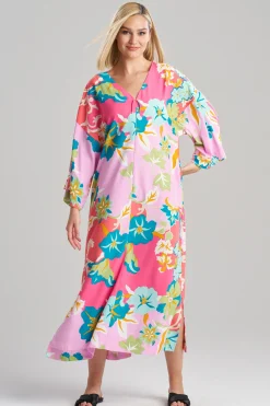 Natori Caftans|Caftan Dresses-Marbella Zip Caftan