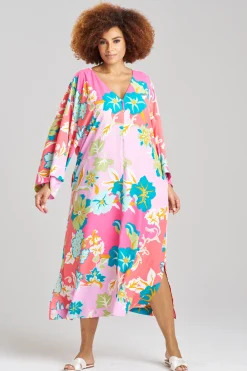 Natori Caftans|Caftan Dresses-Marbella Zip Caftan