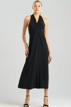 Natori Dresses|Plus Sizes-Matte Jersey Maxi Dress