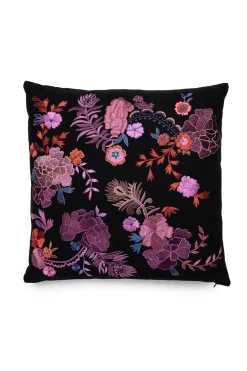 Natori Throw Pillows|Home Accents-Mayon Bohemian Floral Embroidery Pillow Case