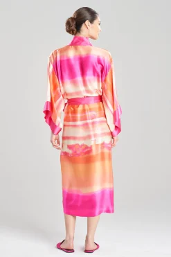 Natori Robes & Kimonos-Minako Long Silk Robe