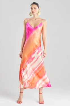 Natori Gowns-Minako Silk Gown