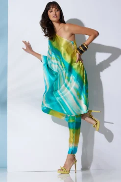 Natori Tops, Shirts & Tunics-Minako Silk One Shoulder Tunic