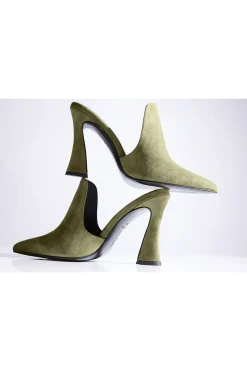 Natori Pumps-Minh Suede Heel Mule