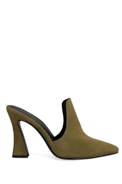 Natori Pumps-Minh Suede Heel Mule
