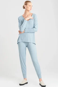 Natori Pajama Tops-Mirage Cocoon Top