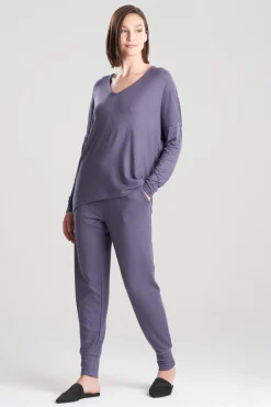 Natori Pajama Tops-Mirage Cocoon Top