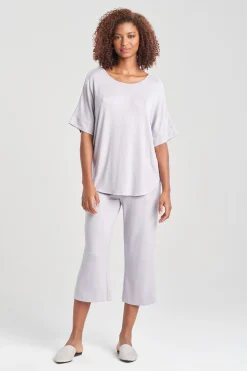 Natori Pajama Tops|Lounge Tops-Mirage Short Sleeve Top