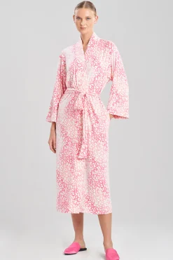 Natori Robes & Kimonos-Misty Leopard Cozy Knit Robe