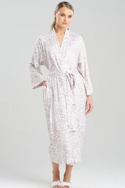 Natori Robes & Kimonos-Misty Leopard Cozy Knit Robe