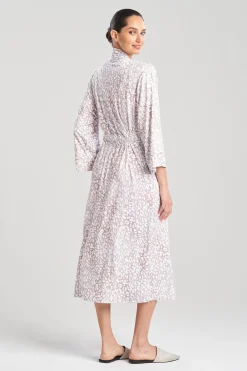 Natori Robes & Kimonos-Misty Leopard Cozy Knit Robe