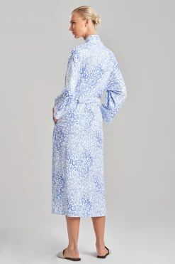 Natori Robes & Kimonos-Misty Leopard Cozy Knit Robe