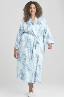 Natori Robes & Kimonos|Bridesmaid Pajamas & Robes-Misty Leopard Robe