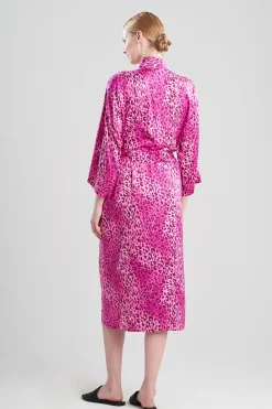 Natori Robes & Kimonos|Bridesmaid Pajamas & Robes-Misty Leopard Robe