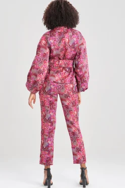 Natori Jackets & Outerwear-Mosaic Jacquard Topper