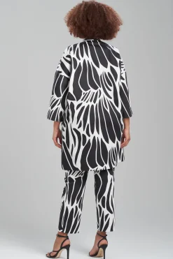 Natori Jackets & Outerwear-Nagashi Cotton Chino Belted Topper