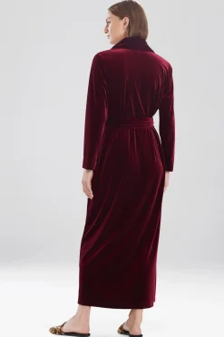 Natori Plus Sizes|Robes & Kimonos-Natalie Velvet Robe