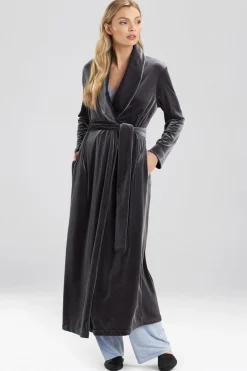 Natori Plus Sizes|Robes & Kimonos-Natalie Velvet Robe