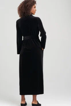Natori Plus Sizes|Robes & Kimonos-Natalie Velvet Robe