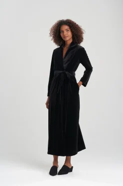 Natori Plus Sizes|Robes & Kimonos-Natalie Velvet Robe