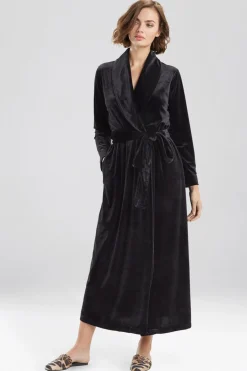 Natori Plus Sizes|Robes & Kimonos-Natalie Velvet Robe