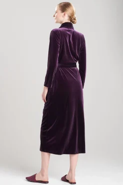 Natori Plus Sizes|Robes & Kimonos-Natalie Velvet Robe