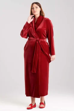 Natori Plus Sizes|Robes & Kimonos-Natalie Velvet Robe