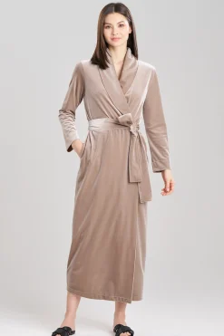 Natori Plus Sizes|Robes & Kimonos-Natalie Velvet Robe