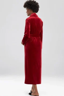 Natori Plus Sizes|Robes & Kimonos-Natalie Velvet Robe