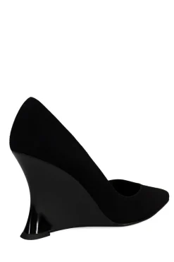 Natori Pumps-Nori Suede Wedge Pump