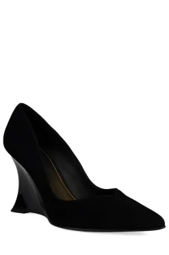 Natori Pumps-Nori Suede Wedge Pump