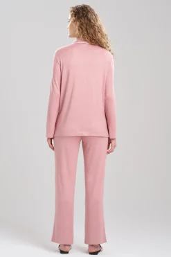 Natori Pajama Sets-Oasis Notch PJ