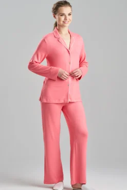 Natori Pajama Sets-Oasis Notch PJ