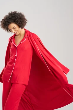 Natori Pajama Sets-Oasis Notch PJ