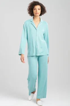 Natori Pajama Sets-Oasis Notch PJ