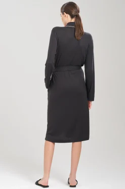 Natori Robes & Kimonos-Oasis Piped Collar Robe