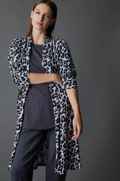 Natori Robes & Kimonos-Ombre Leopard Robe