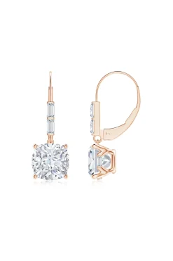 Natori Earrings|Orient Express-Orient Express Lab-Grown 14K Gold Cushion Diamond Earrings