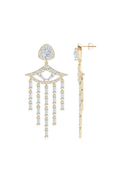 Natori Earrings|Orient Express-Orient Express Lab-Grown 14K Gold & Diamond Statement Earrings