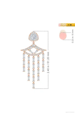 Natori Earrings|Orient Express-Orient Express Lab-Grown 14K Gold & Diamond Statement Earrings