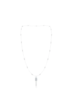 Natori Necklaces|Orient Express-Orient Express Lab-Grown 14K Gold Baguette & Diamond Detachable Tassel Pendant Chain Necklace