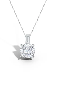 Natori Necklaces|Orient Express-Orient Express Lab-Grown 14K Gold & Cushion Diamond Pendant Necklace