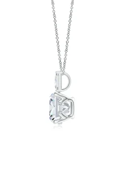 Natori Necklaces|Orient Express-Orient Express Lab-Grown 14K Gold & Cushion Diamond Pendant Necklace