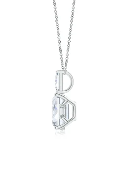 Natori Necklaces|Orient Express-Orient Express Lab-Grown 14K Gold & Emerald Cut Diamond Pendant Necklace