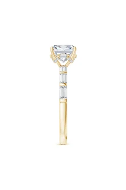Natori Rings|Orient Express-Orient Express Lab-Grown 14K Gold & Cushion Diamond Solitaire Ring